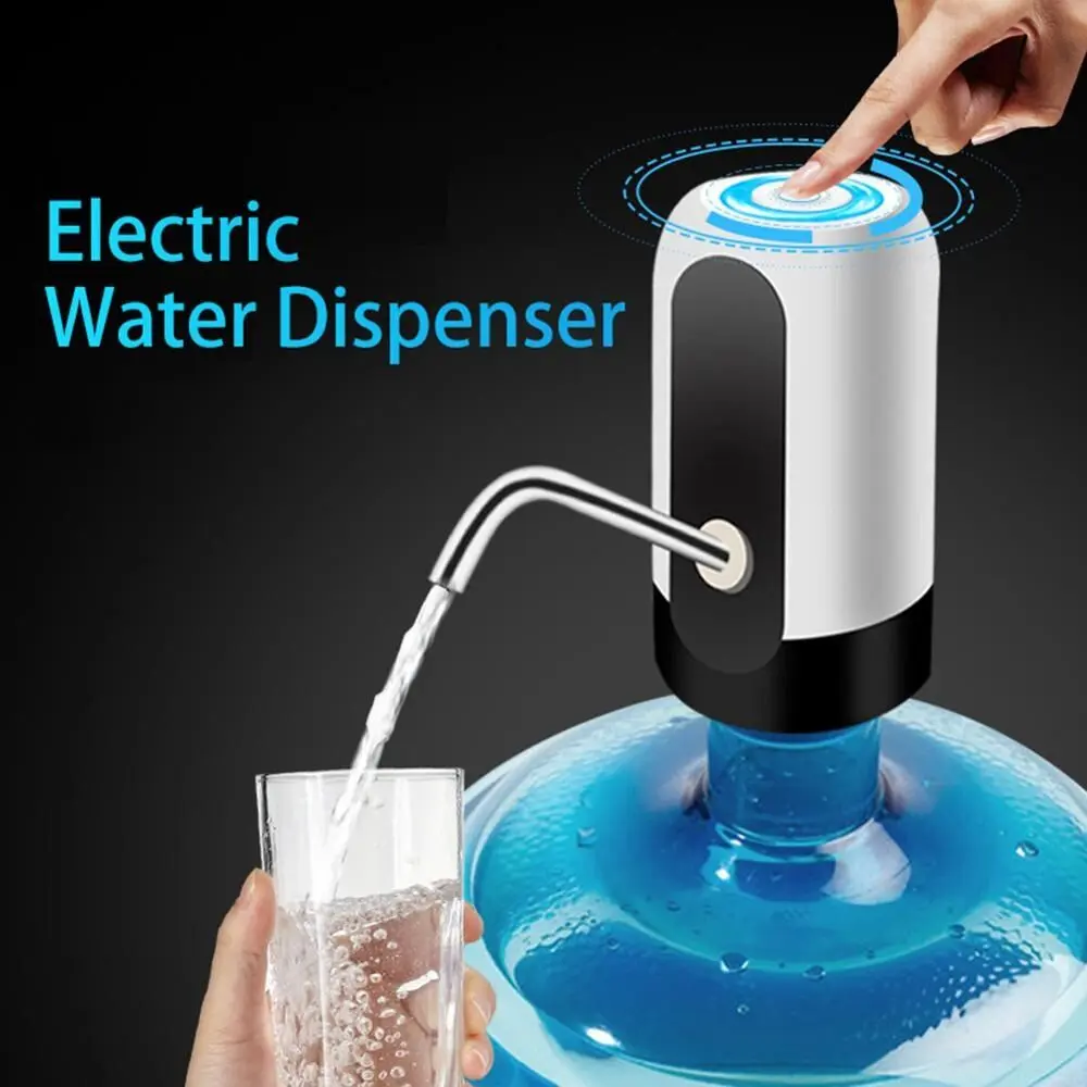 Portable Automatic Electric Water Pump Dispenser Drinking Bottle USB Rechargeable - Product Image 1