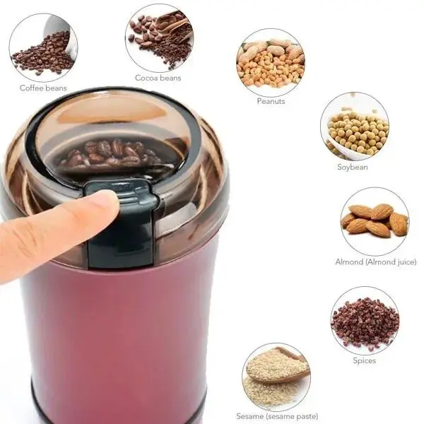 Automatic Mini Manual Coffee Bean Grinder Machine Cocoa Bean Grinding Machine - Product Image 3