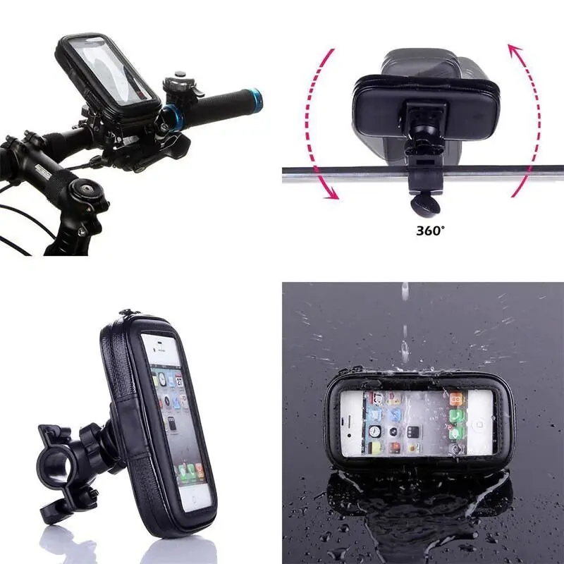 Bike Phone Holder Waterproof Bicycle Mobile Holder Case - Product Image 2
