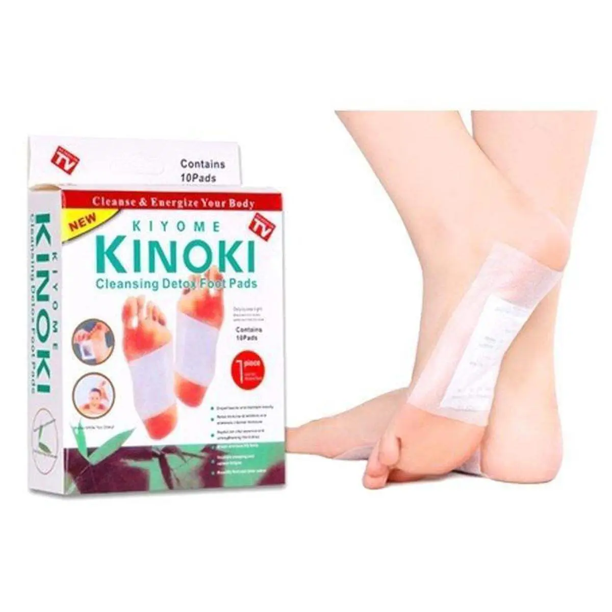 10 Pads-Kinoki Cleansing Detox Foot Pad