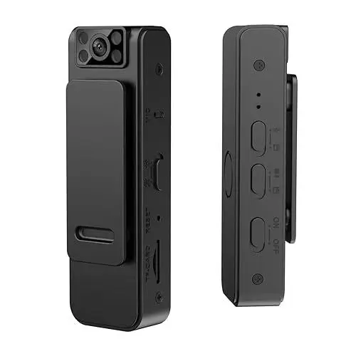 1080P HD Mini Body Camera Recorder Surveillance Cam with and Video, Small Body Mini Camera - Product Image 1