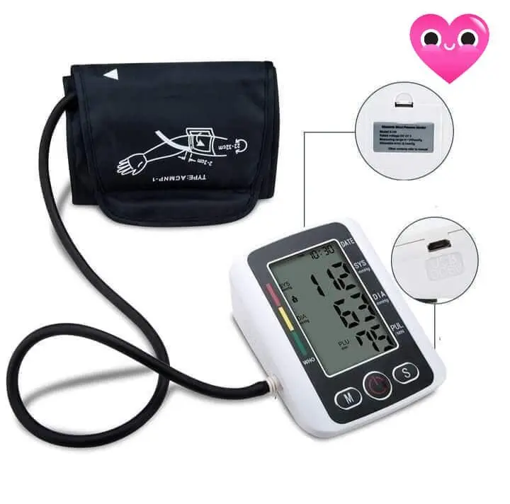 Automatic Digital Blood Pressure Machine BP Monitor - Product Image 1
