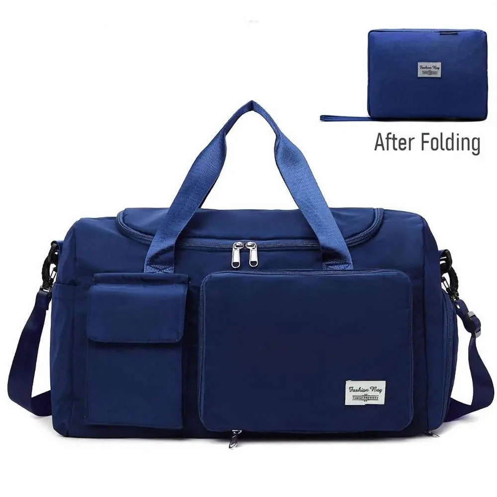 Large Capacity Folding Bag Travel Bags Tote Carry On Luggage Storage Hand Bag Waterproof Foldable Travel Bag - Product Image 1