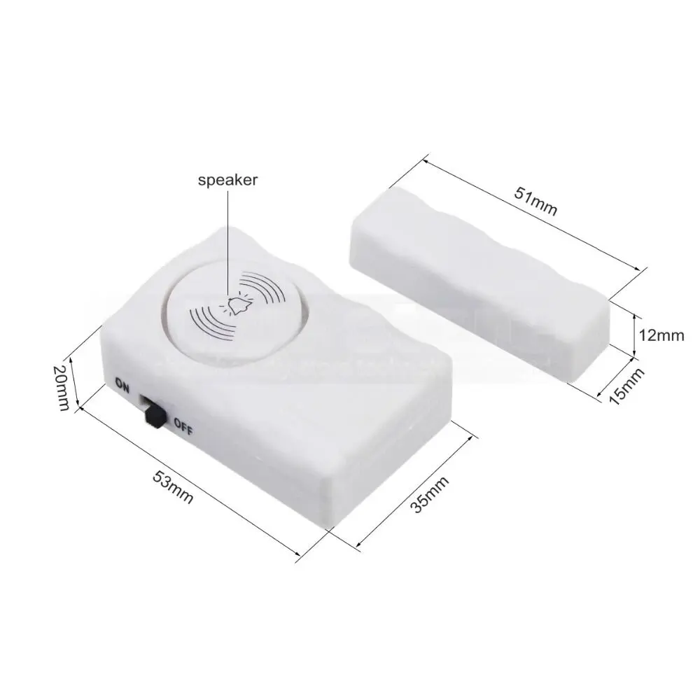 Door Window Entry Security Alarm Sensor Door Alert System Home Protection - Product Image 4