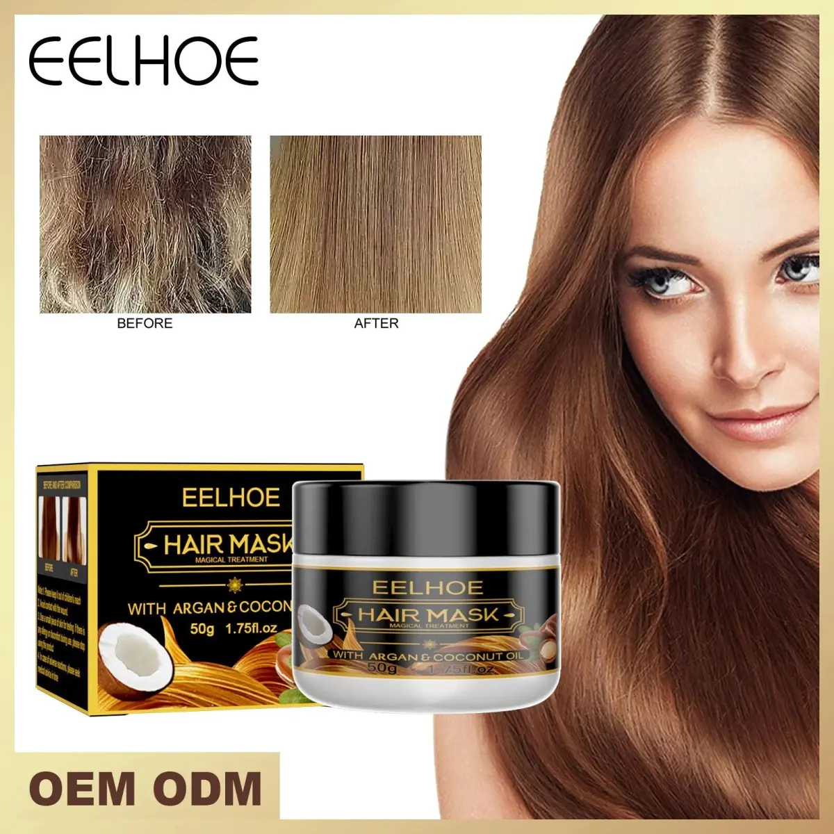 EELHOE Hair Mask Treatment Repair - Product Image 3
