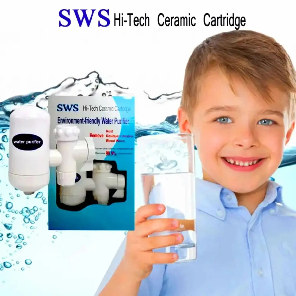 Water Purifier Tap Faucet Water Filter Purifier Cartridge - Product Image 2
