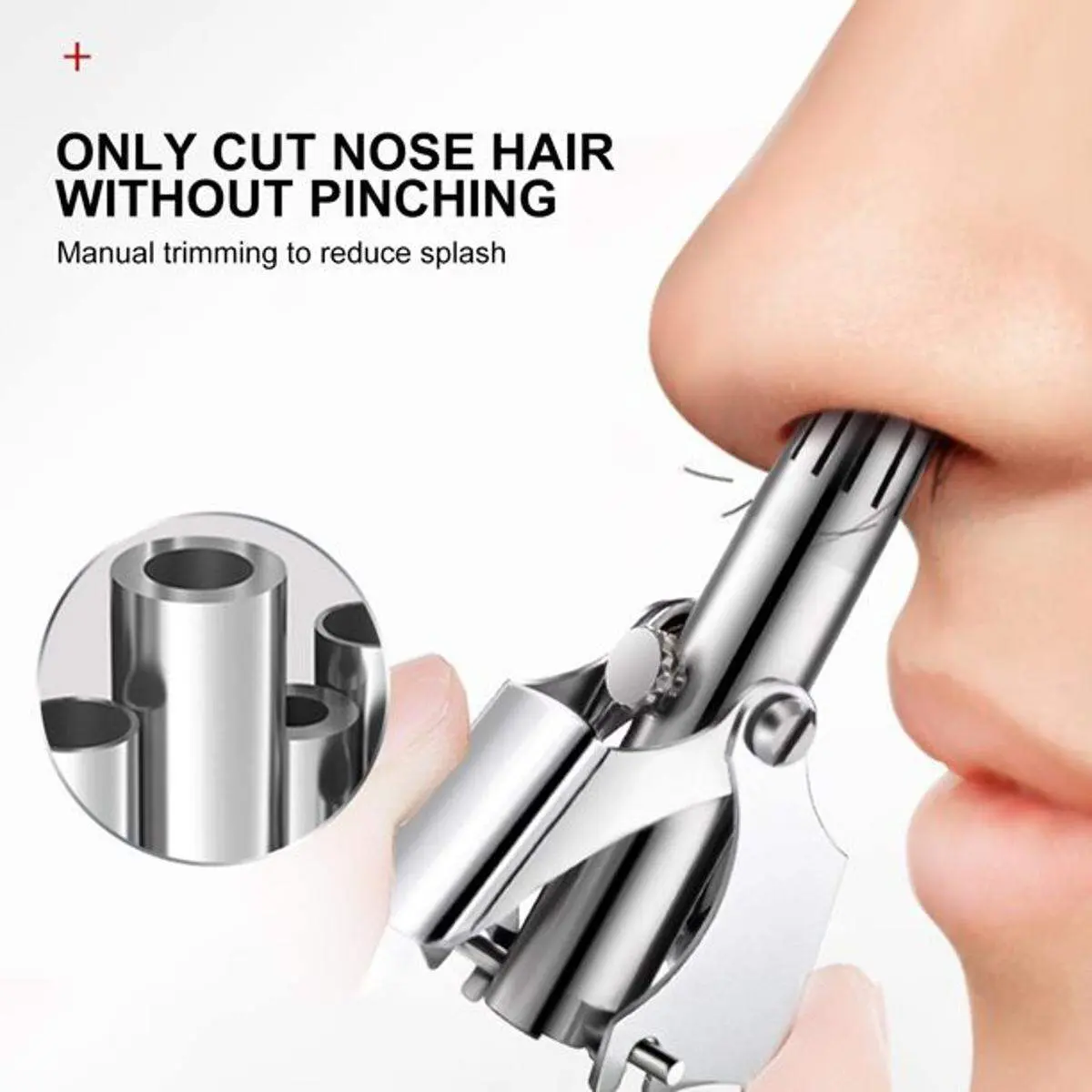 Manual Stainless Steel Washing Nose Trimmer