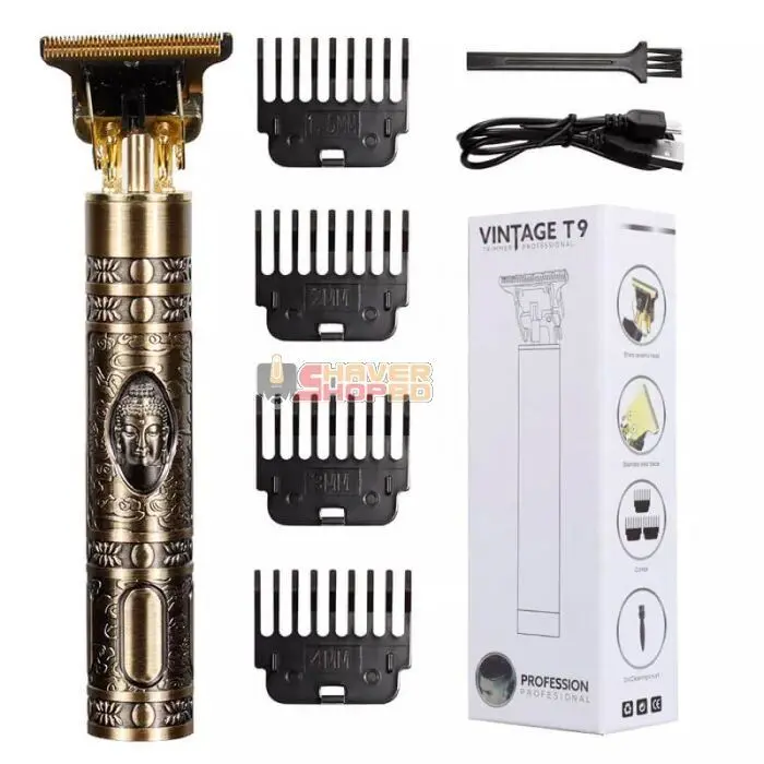 Vintage Lcd T9 Bald Head Electric Hair Clipper - Trimmer - Trimmer - Trimmer