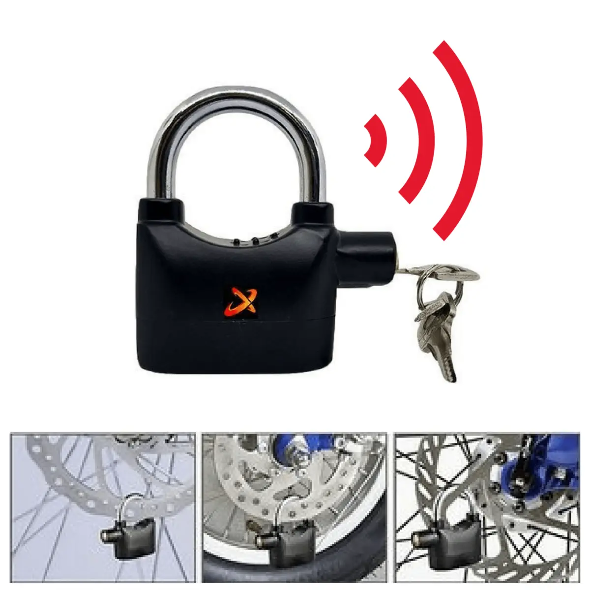 Security Alarm Lock for Bike,shop and Door - Product Image 1
