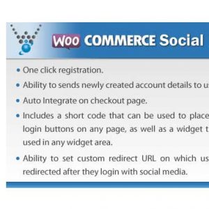 WooCommerce Social Login WordPress Plugin
