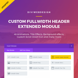 Divi Fullwidth Header Extended