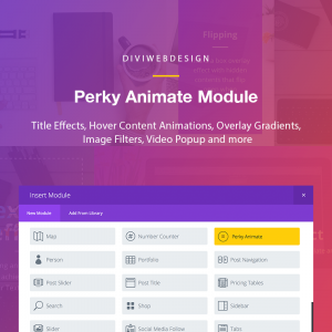 Divi Perky Animate