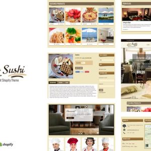 Sushi – Food & Restaurant Shopify Theme