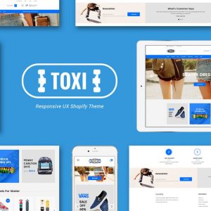 Toxi Responsive Skater Shopify Theme