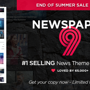 Newspaper 9 wordpress multipurpose theme