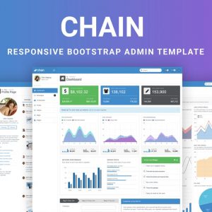 Chain Responsive Bootstrap Admin Template
