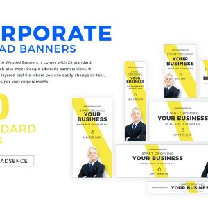 Corporate Web Ad Banners