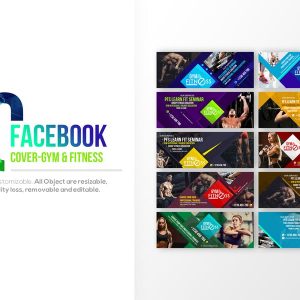 10 Facebook Cover – Fitness & Gym