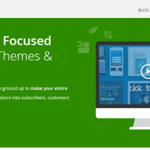 FocusBlog Theme & Thrive premium visual editor