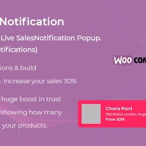 WooCommerce Live Sales Notification Pro