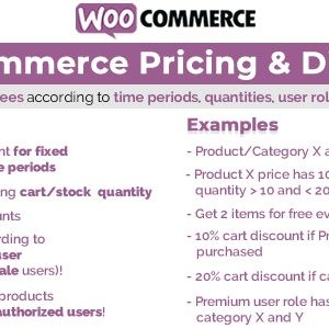 WooCommerce Pricing & Discounts!