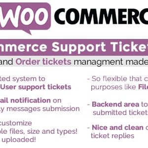 WooCommerce Support Ticket System