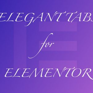 Elegant Tabs for Elementor