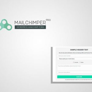 MailChimper PRO – WordPress MailChimp Signup Form Plugin