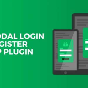 Modal Login Register Forgotten WordPress Plugin