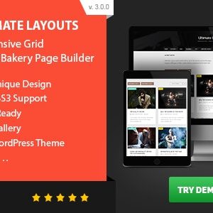 Ultimate Layouts – Responsive Grid & Youtube Video Gallery – Addon For WPBakery Page Builder
