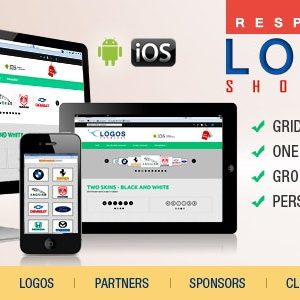 WordPress Logos Showcase – Grid and Carousel