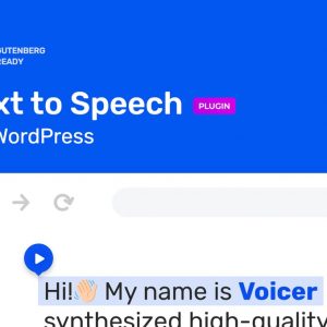Voicer – Text to Speech Plugin for WordPress