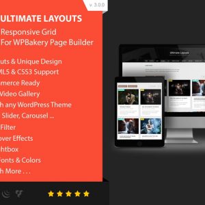 Ultimate Layouts – Responsive Grid & Youtube Video Gallery – Addon For WPBakery Page Builder