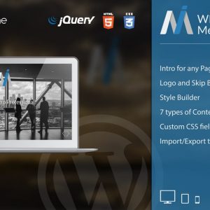 WP Mega Intro – Amazing Intro Pages for WP