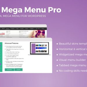 WP Mega Menu Pro – Responsive Mega Menu Plugin for WordPress