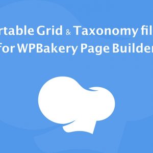 WPBakery Page Builder – Sortable Grid & Taxonomy filter