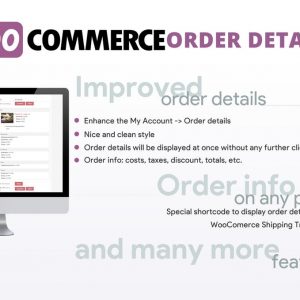 WooCommerce Order Details