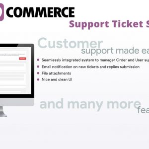 WooCommerce Support Ticket System