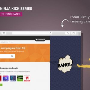 WordPress Off-Canvas Sliding Panel — Ninja Kick