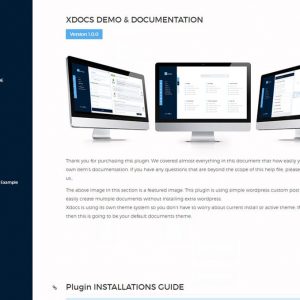 X Docs WordPress Product Documentation Creator
