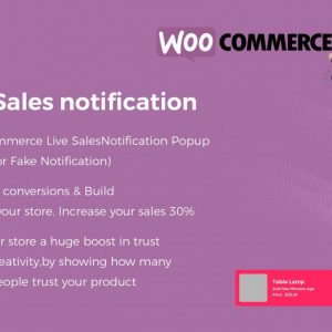 WooCommerce Live Sales Notification Pro
