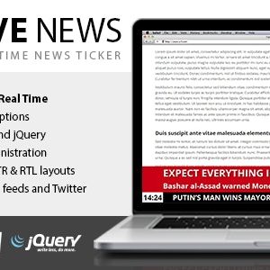 Live News – Real Time News Ticker