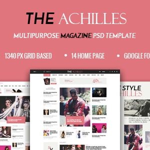 Achilles – Multipurpose Magazine & Blog WordPress Theme