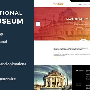 Museum – Responsive WordPress Theme