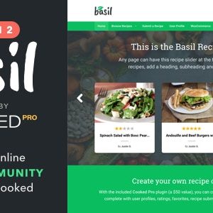 WordPress Recipes Theme