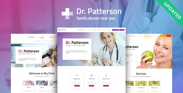 Medicine & Healthcare Doctor WordPress Theme