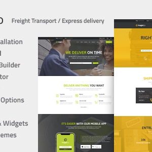 FreightCo | Transportation & Warehousing Shipping WordPress Theme