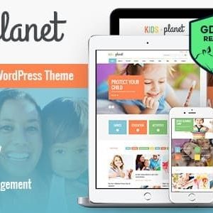 Kids Planet – A Multipurpose Children WordPress Theme for Kindergarten and Playgroup