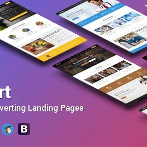 Converting Landing Page WordPress Theme