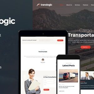 Translogic | Logistics & Shipment Transportation WordPress Theme
